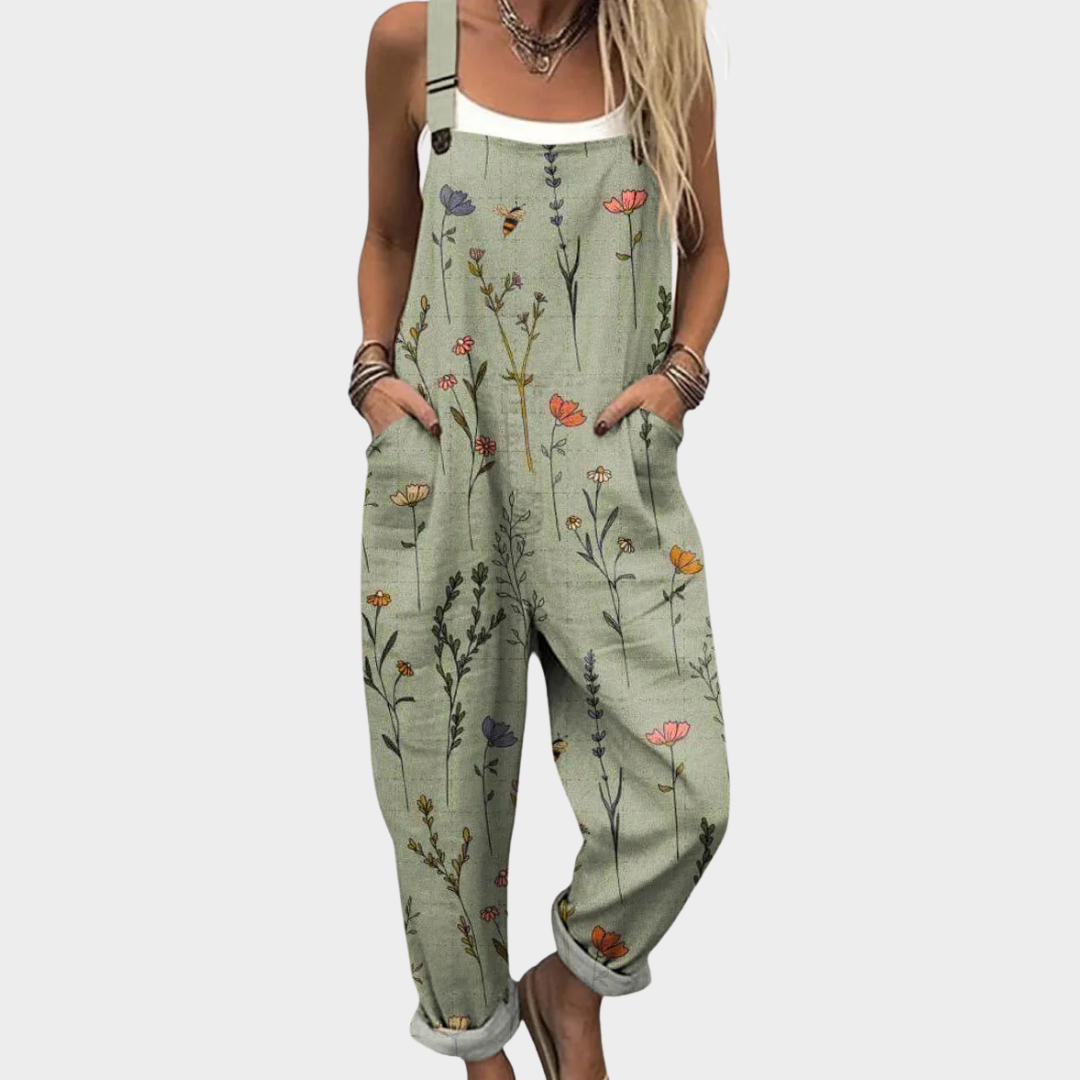 Pilar - Work Overall with Print