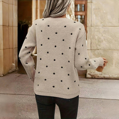 MAEVE™ - Polka Dot Sweater