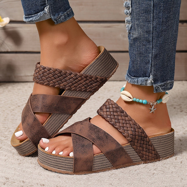 Tessa | Woven Elegance Sandals