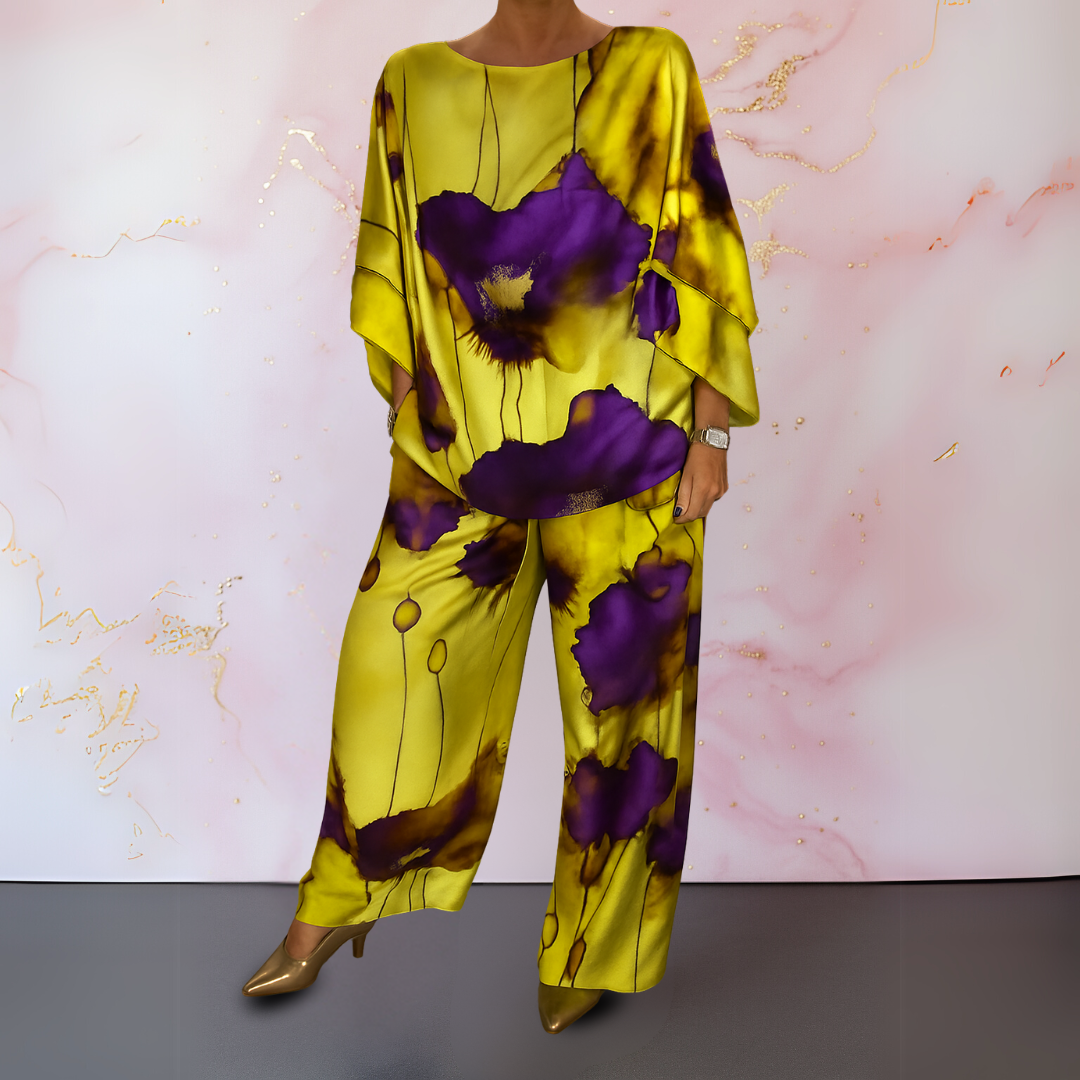 Maelora™ | Two-Piece Satin Set for Women