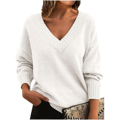 LILLIAN™ - Lightweight V-Neck Jumper
