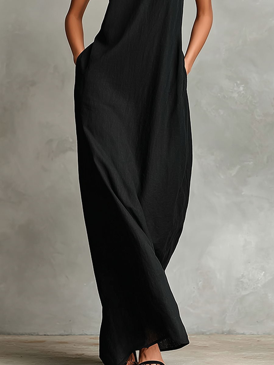 Nerina™ | Elegant Mono Turtleneck Dress