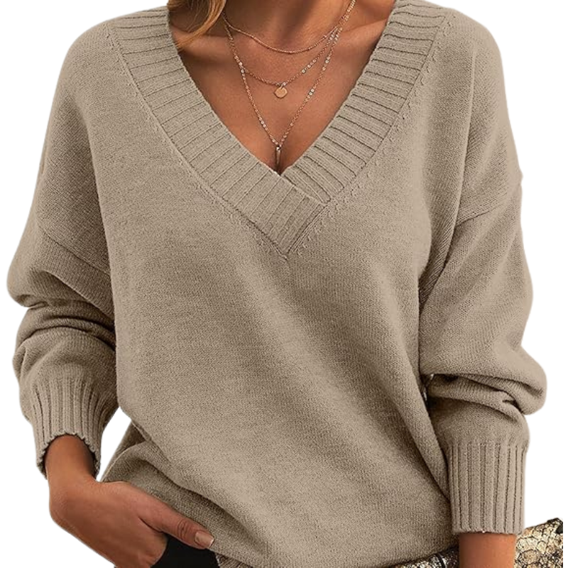 LILLIAN™ - Lightweight V-Neck Jumper