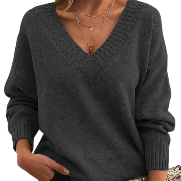 LILLIAN™ - Lightweight V-Neck Jumper