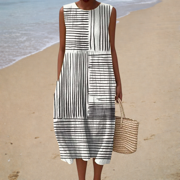 Comfortable Sleeveless Summer Dress