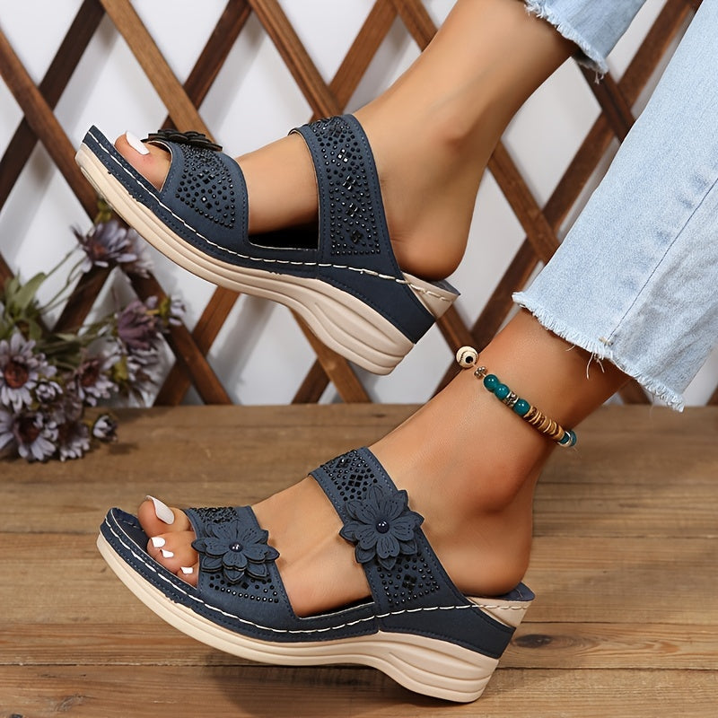 Rosalie | Comfort Wedge Sandals