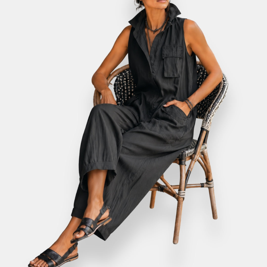 Maelis™ | Sleeveless Elegant Jumpsuit