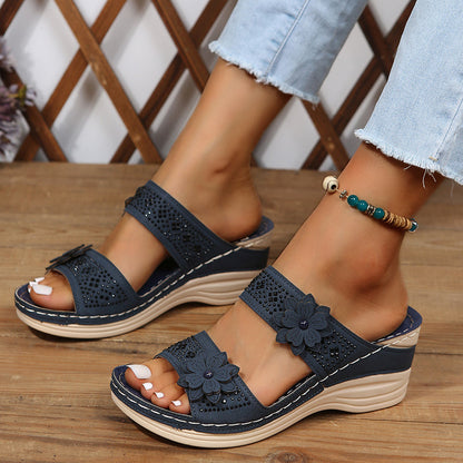 Rosalie | Comfort Wedge Sandals