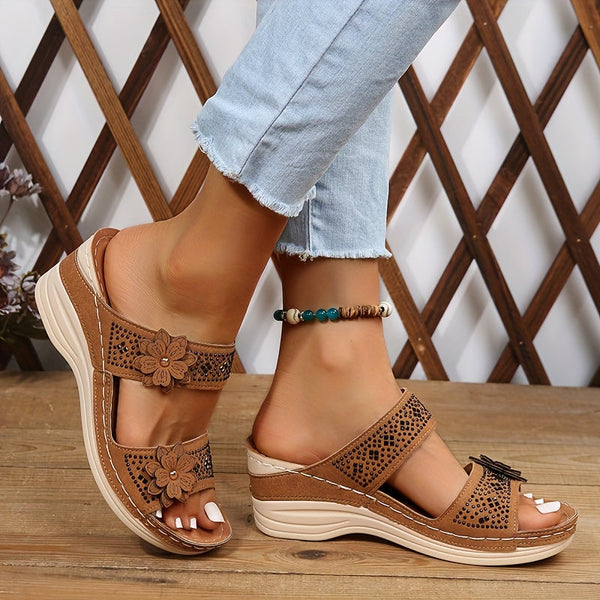 Rosalie | Comfort Wedge Sandals