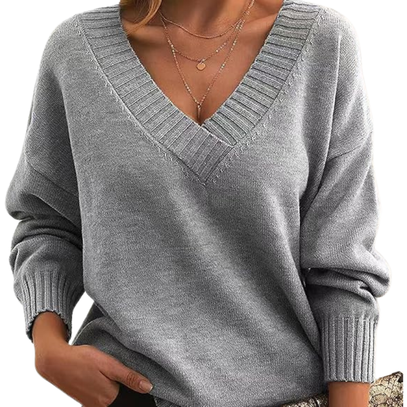 LILLIAN™ - Lightweight V-Neck Jumper