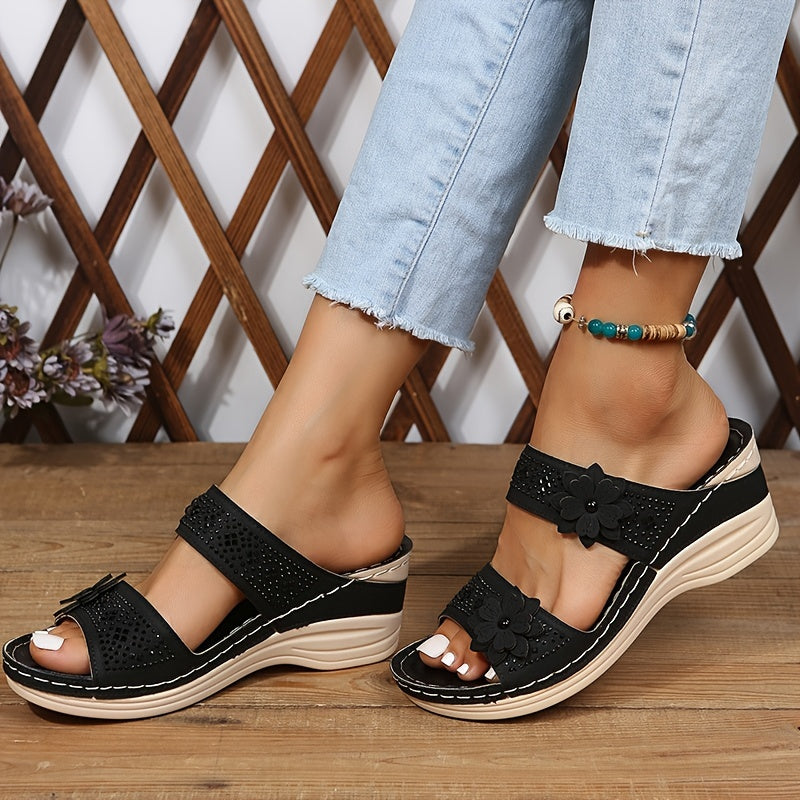 Rosalie | Comfort Wedge Sandals