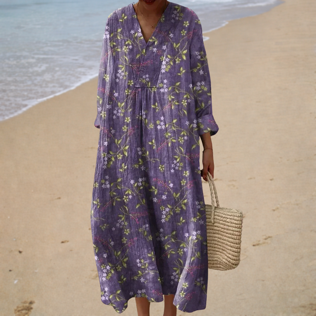 Summer Printed Dress that Enhances