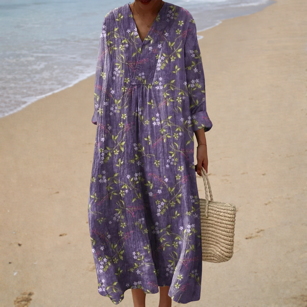 Summer Printed Dress that Enhances