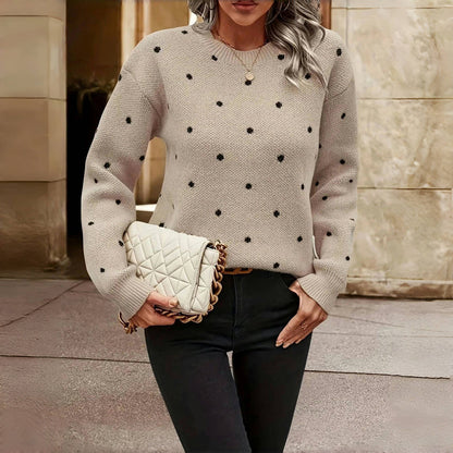 MAEVE™ - Polka Dot Sweater