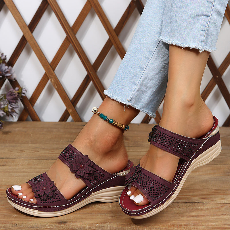 Rosalie | Comfort Wedge Sandals