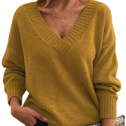 LILLIAN™ - Lightweight V-Neck Jumper