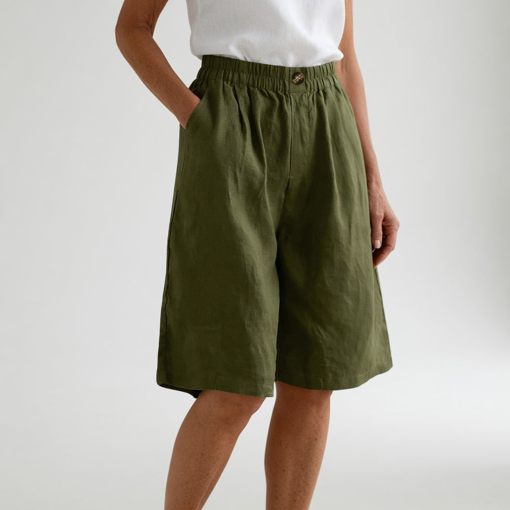 Wandeline™ — Loose-Fitting Summer Comfort Shorts with Elastic Waist