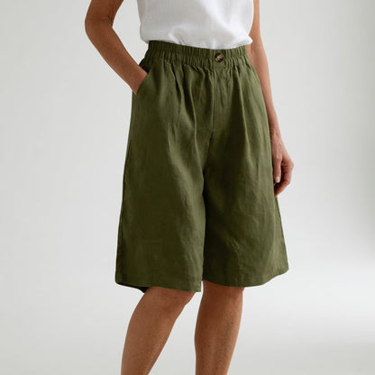 Wandeline™ — Loose-Fitting Summer Comfort Shorts with Elastic Waist