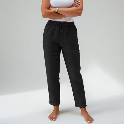 Albertine™ — 100% Cotton Fluid Comfort Trousers