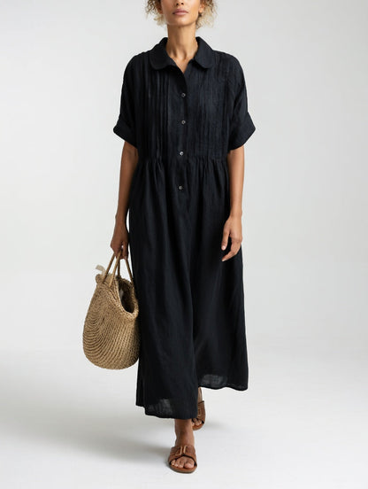 Lysandra™ - Summer Fluid Shirt Dress
