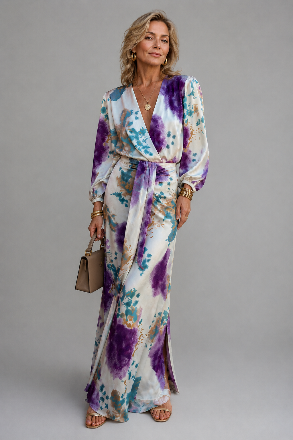 Francine | Batik Set with Maxi Skirt and Top