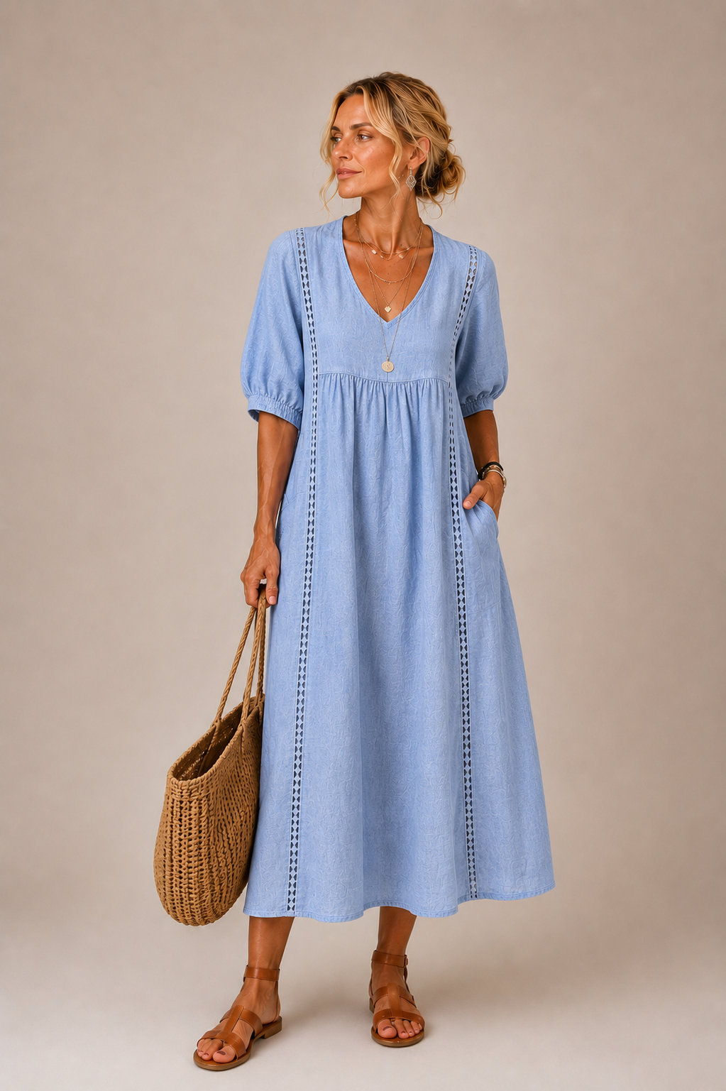 Michelle - Relaxed Midi Dress