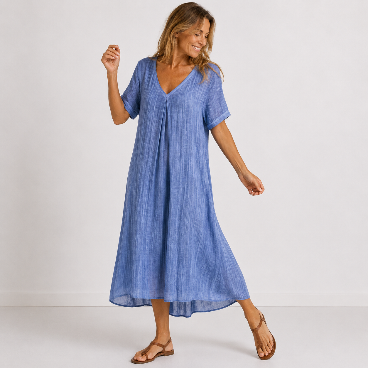 Milena™ | Elegant Flowy Dress