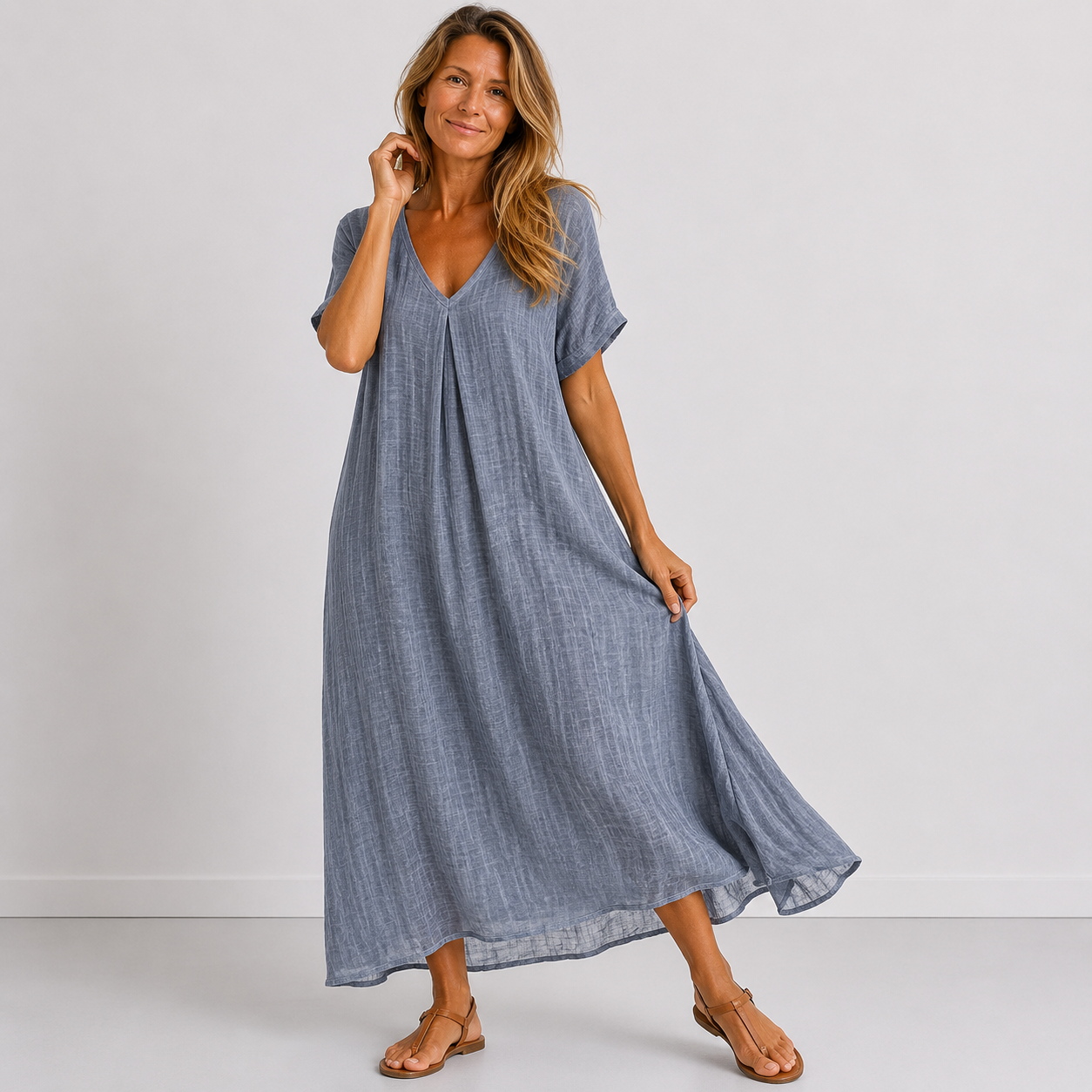 Milena™ | Elegant Flowy Dress
