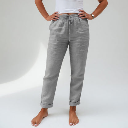 Albertine™ — 100% Cotton Fluid Comfort Trousers