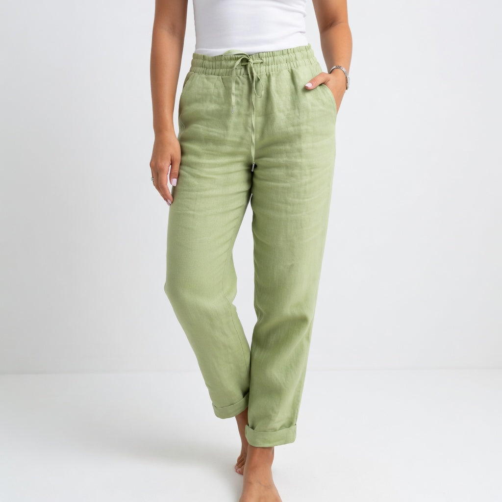 Albertine™ — 100% Cotton Fluid Comfort Trousers