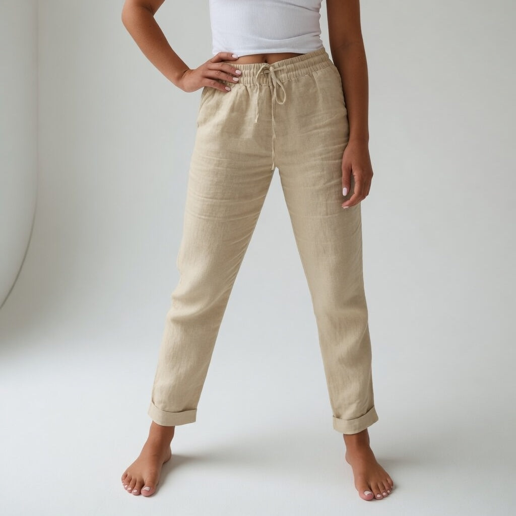Albertine™ — 100% Cotton Fluid Comfort Trousers