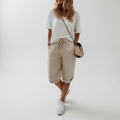 Fernande™ — Bermuda 100% Cotton Relaxed Summer Style