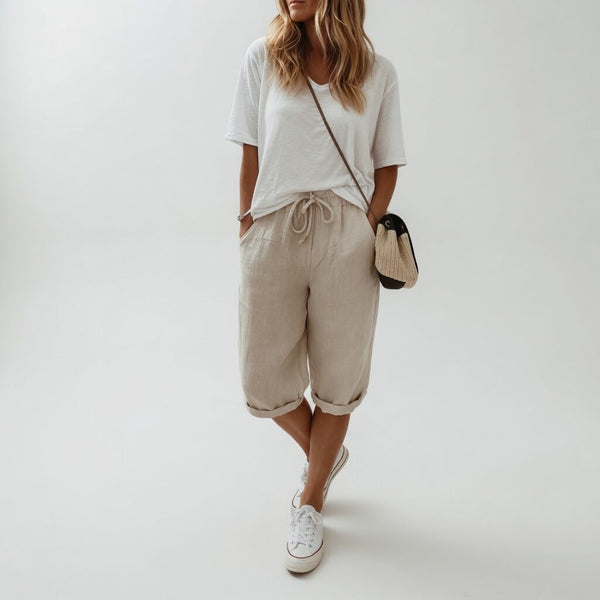 Fernande™ — Bermuda 100% Cotton Relaxed Summer Style