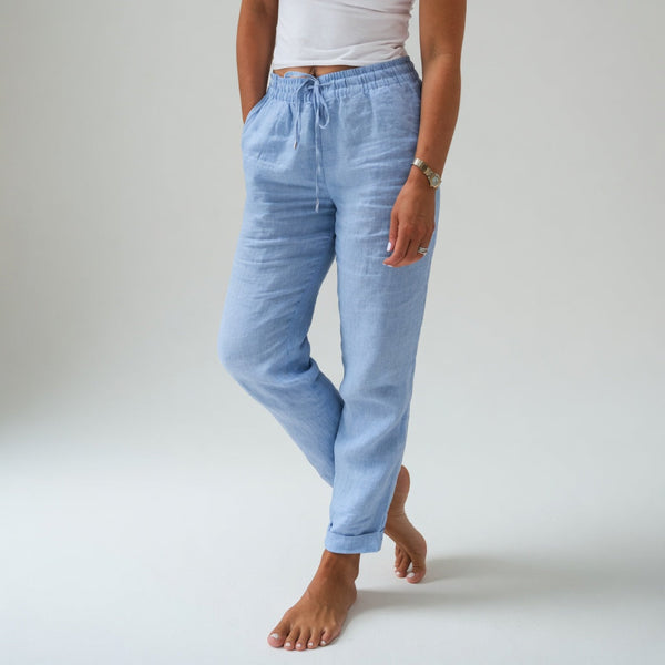 Albertine™ — 100% Cotton Fluid Comfort Trousers