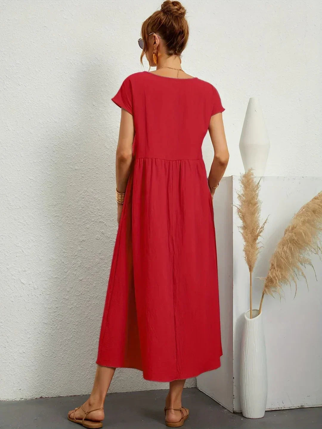 Gabrielle™ | Timeless Elegance Midi Dress