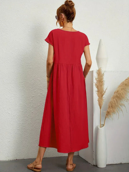 Gabrielle™ | Timeless Elegance Midi Dress