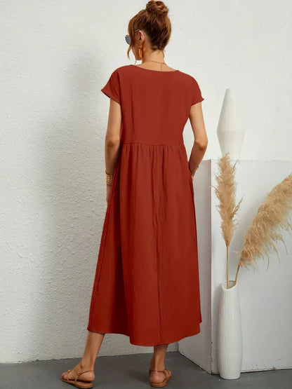 Gabrielle™ | Timeless Elegance Midi Dress