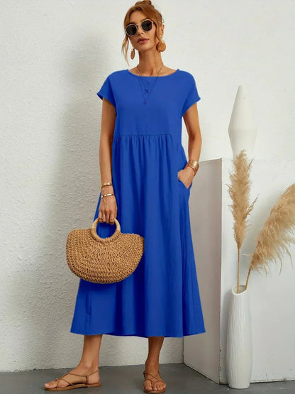Gabrielle™ | Timeless Elegance Midi Dress