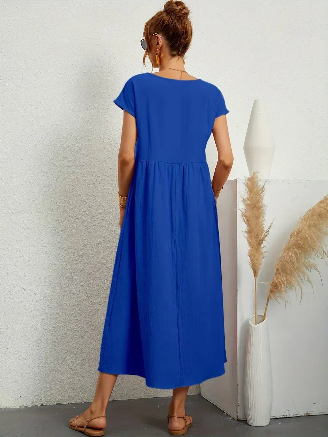 Gabrielle™ | Timeless Elegance Midi Dress