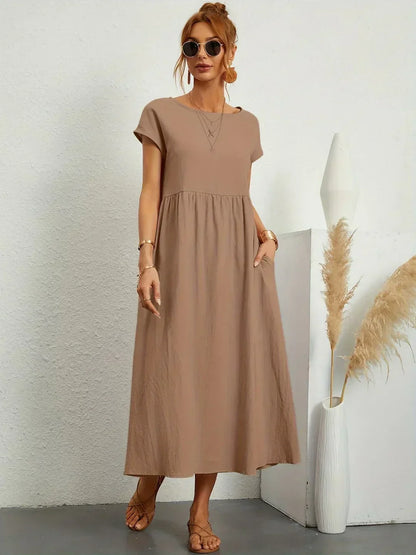 Gabrielle™ | Timeless Elegance Midi Dress