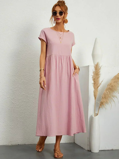 Gabrielle™ | Timeless Elegance Midi Dress