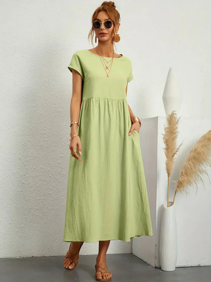 Gabrielle™ | Timeless Elegance Midi Dress