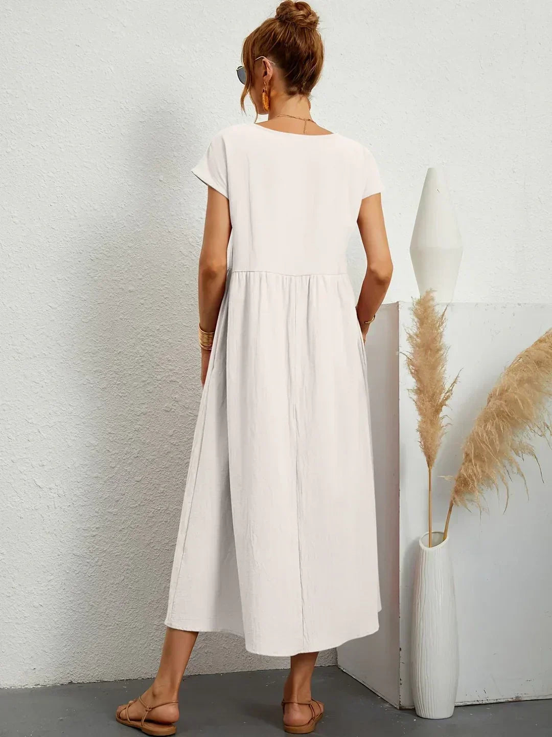 Gabrielle™ | Timeless Elegance Midi Dress