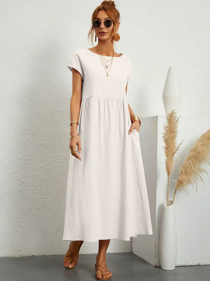 Gabrielle™ | Timeless Elegance Midi Dress