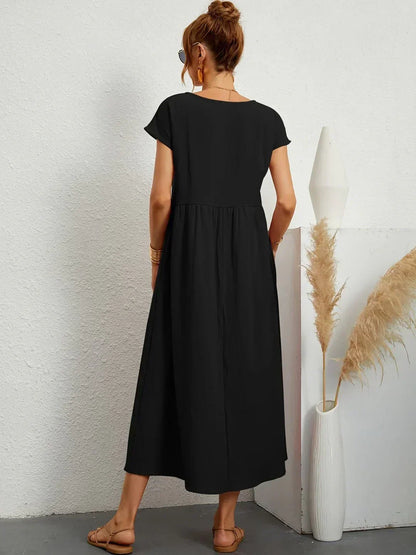 Gabrielle™ | Timeless Elegance Midi Dress