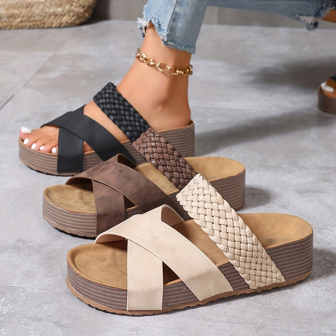 Tessa | Woven Elegance Sandals