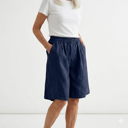 Wandeline™ — Loose-Fitting Summer Comfort Shorts with Elastic Waist