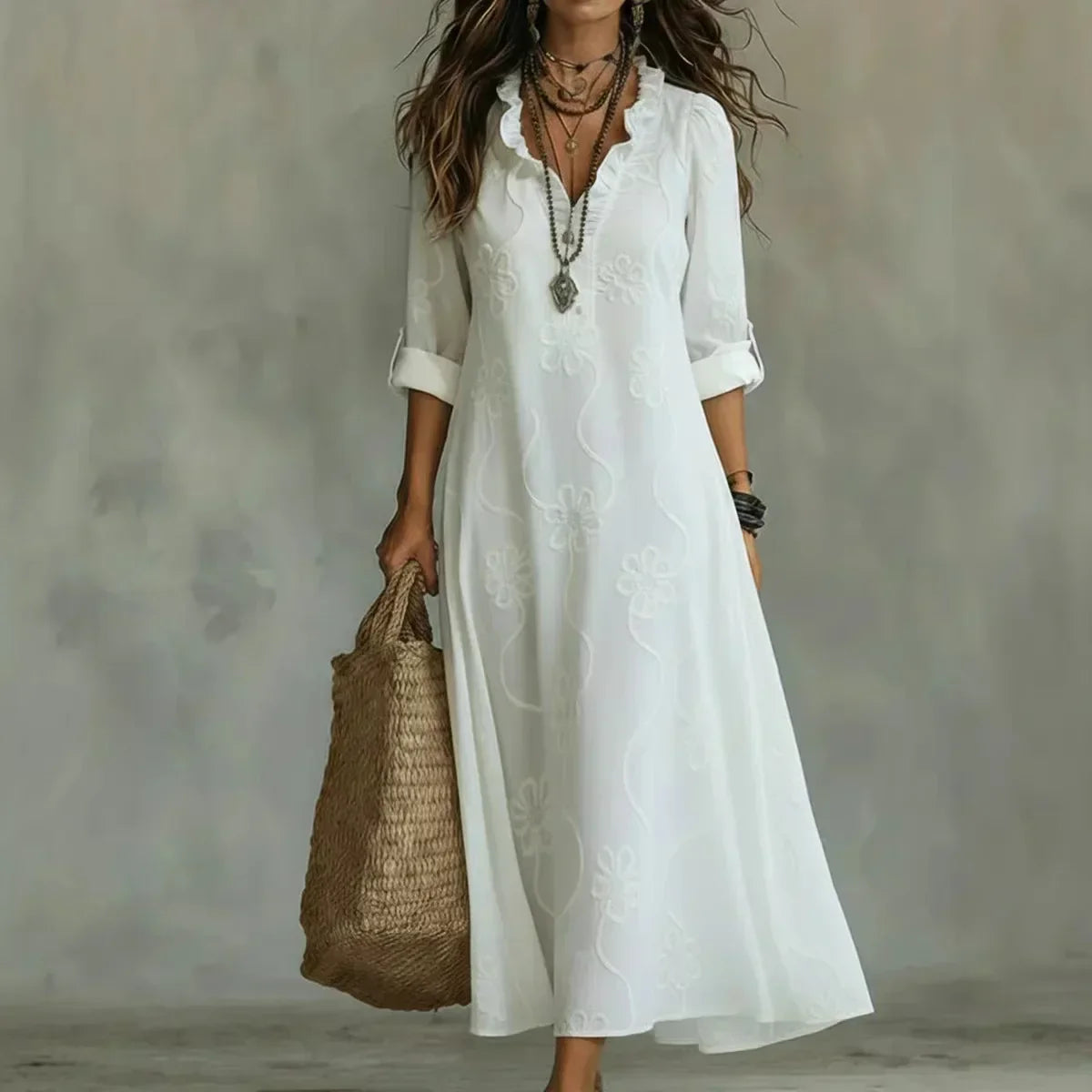 Aveline™ | Shaping Floral Summer Dress