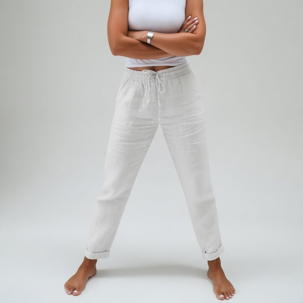 Albertine™ — 100% Cotton Fluid Comfort Trousers