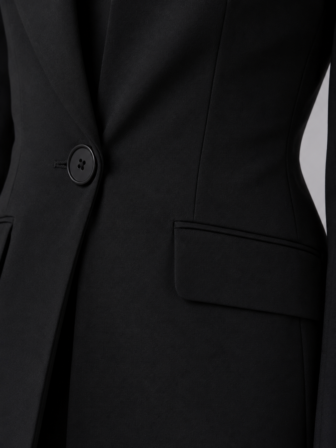 Liesel | Collarless Blazer and Wide-Leg Trouser Suit